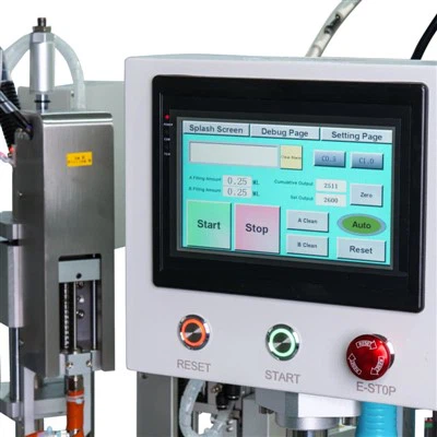 Linea di riempimento rotante e tappatura portatili